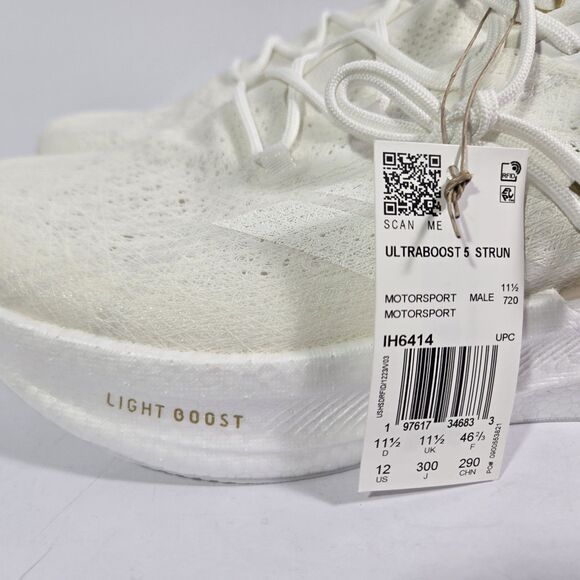 Adidas Mens Size 12 UltraBoost 5 Strung Mercedes AMG Petronas Formula One Team main image 11